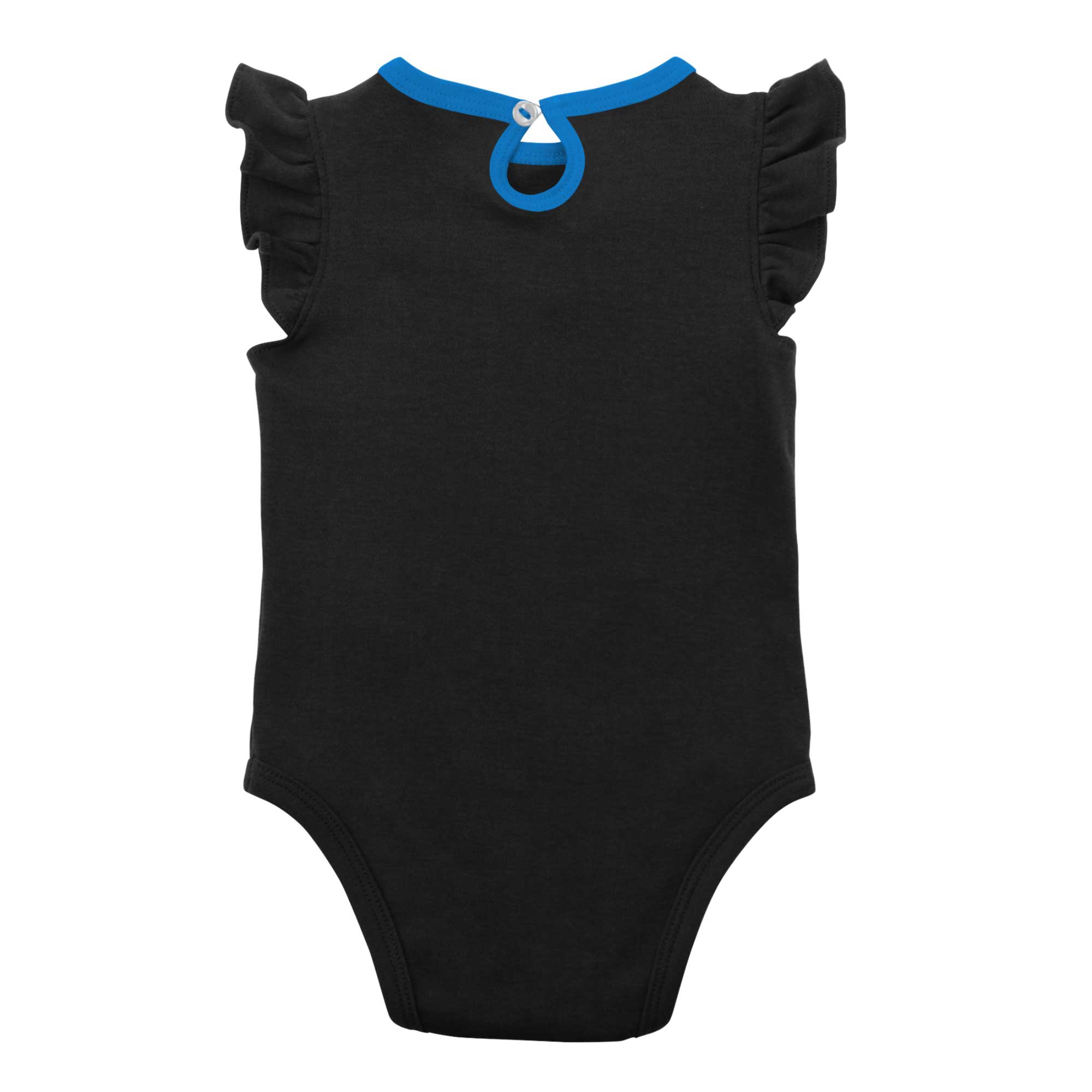 Girls Newborn & Infant Black/Heather Gray Miami Marlins Little Fan Two-Pack Bodysuit Set - Image 4