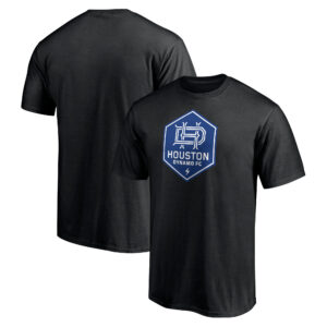 Men's Black Houston Dynamo FC Red White and Team T-Shirt
