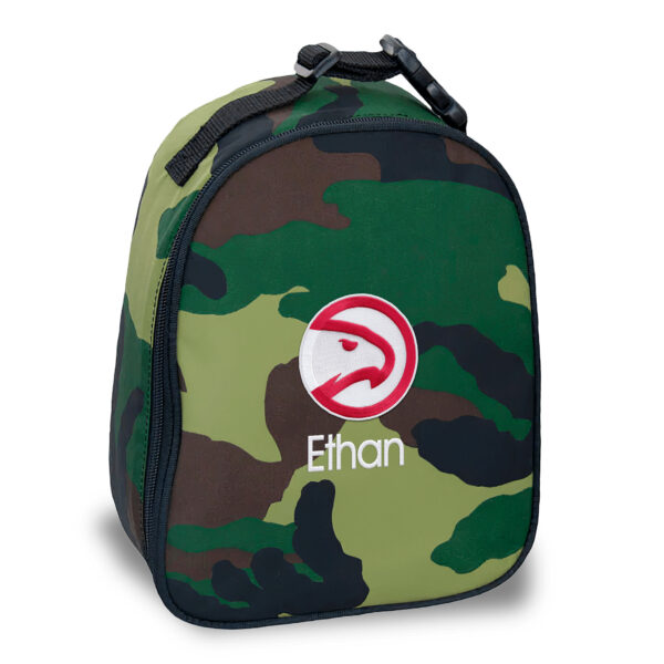 Atlanta Hawks Personalized Camouflage Insulated Bag