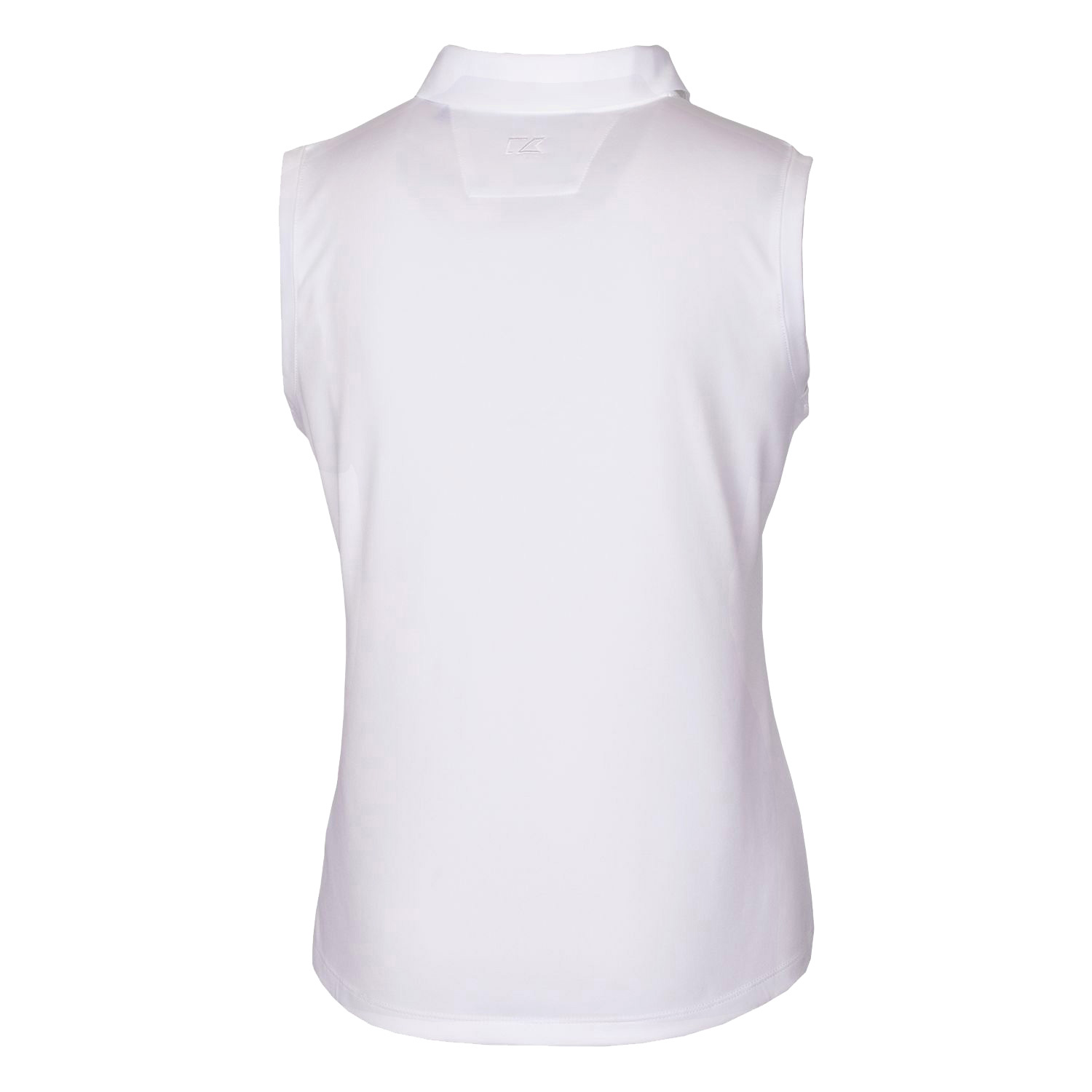 Women's Cutter & Buck White Wichita State Shockers Forge Stretch Sleeveless Polo - Image 4