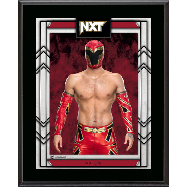 Axiom WWE Framed 10.5" x 13" Sublimated Plaque