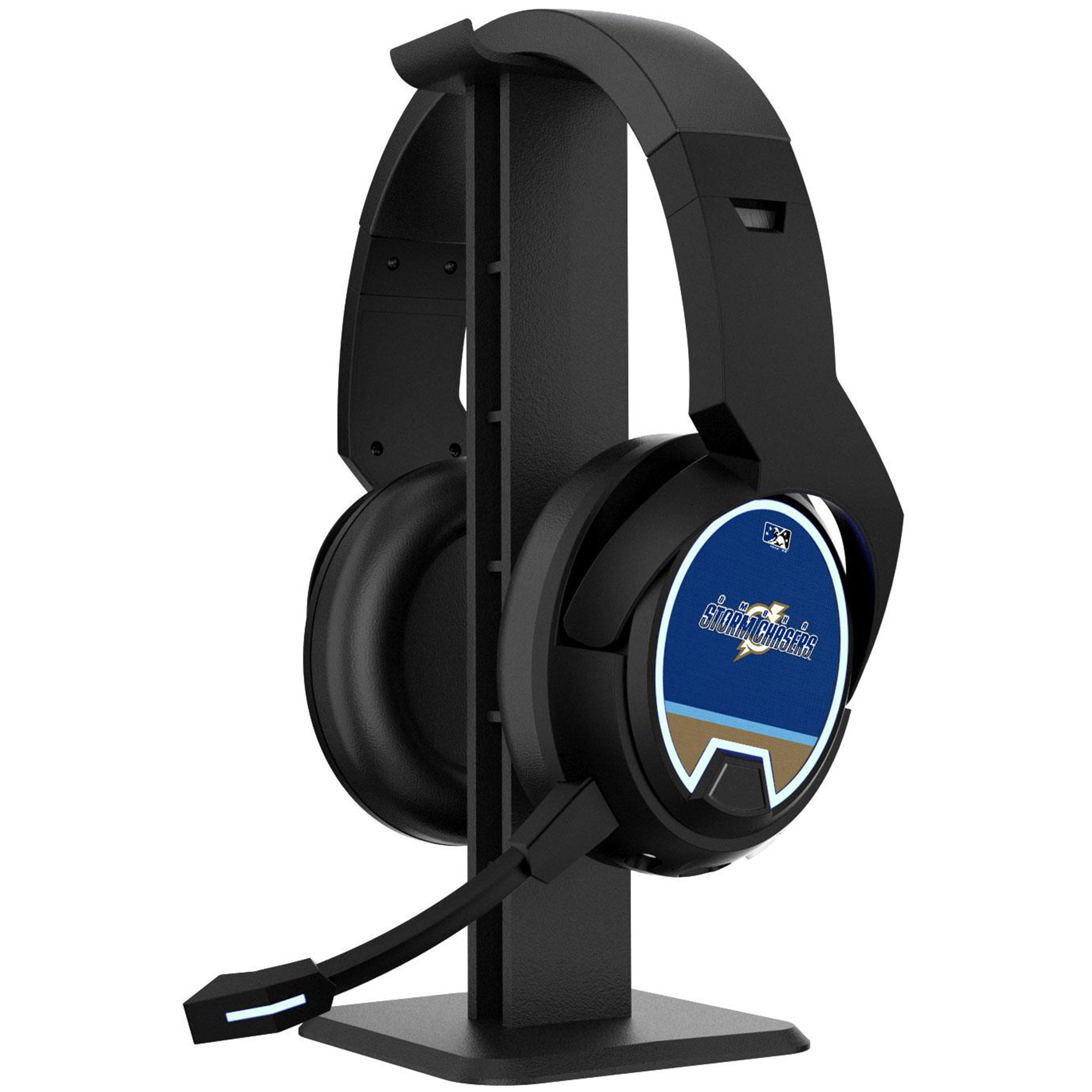 Omaha Storm Chasers Wireless Bluetooth Gaming Headphones & Stand