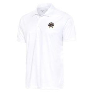 Men's Antigua  White Erie SeaWolves Big & Tall Tribute Polo