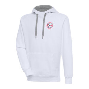Men's Antigua  White Nashville Sounds Victory Pullover Hoodie