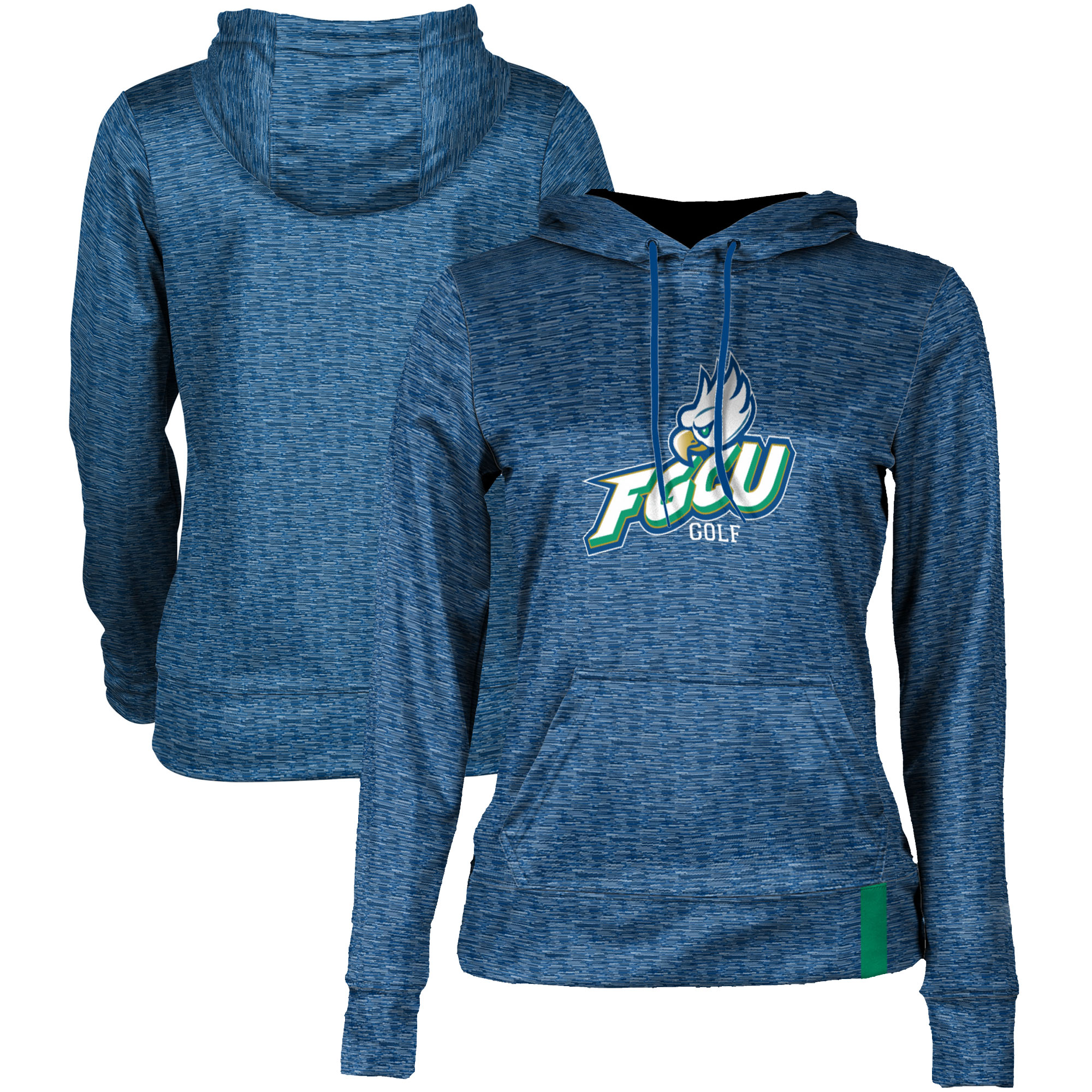 Women's ProSphere Blue Florida Gulf Coast Eagles Golf Logo Pullover Hoodie