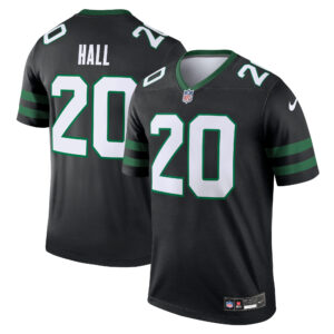 Men's Nike Breece Hall Black New York Jets Alternate Legend Player Performance Top