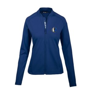 Women's Levelwear  Royal Dallas Mavericks Ezra Insignia Core Full-Zip Jacket