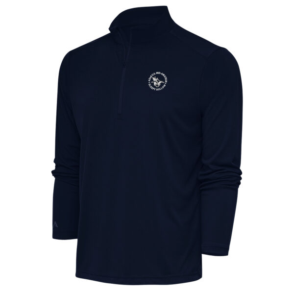 Men's 2023 U.S. Mid Amateur Antigua Navy Tribute Quarter-Zip Pullover Top