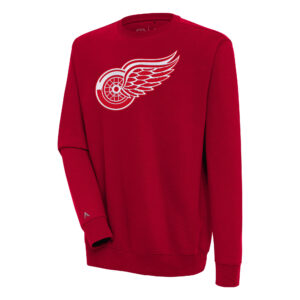 Men's Antigua  Red Detroit Red Wings Victory Pullover Sweatshirt