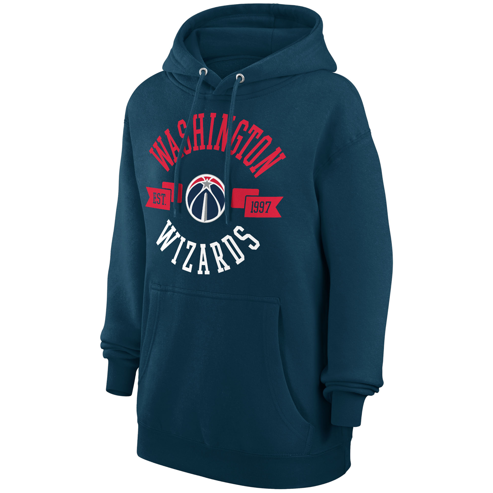 Women's G-III 4Her by Carl Banks Navy Washington Wizards City Pullover Hoodie - Image 3