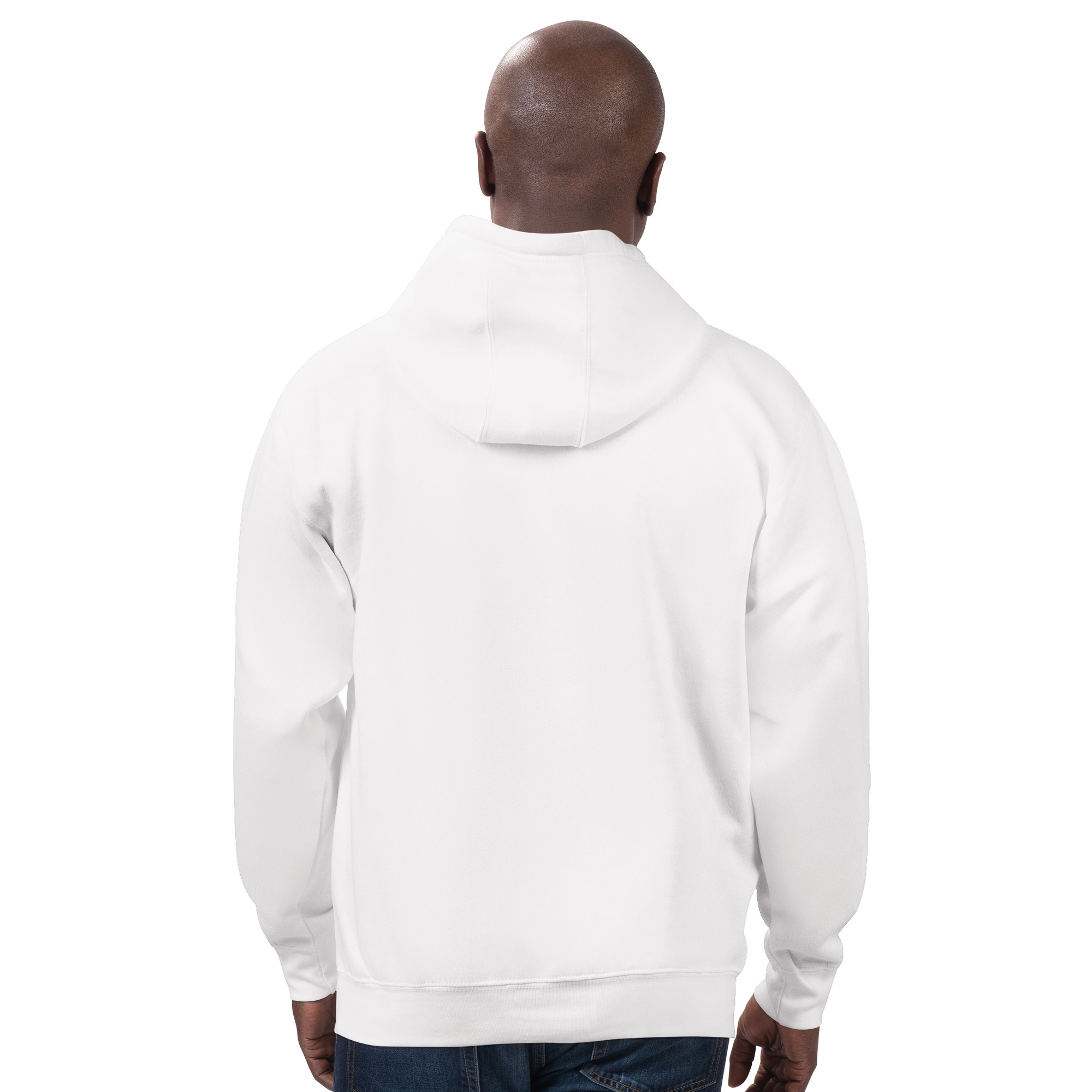 Unisex Starter White Detroit Lions Word Graphic Pullover Hoodie - Image 5