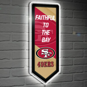San Francisco 49ers LED Wall Pennant