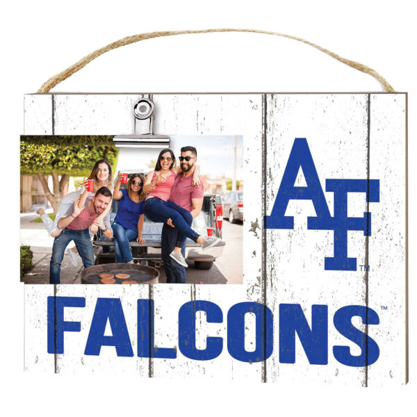 Air Force Falcons 8" x 10" Weathered Clip It Frame - Image 4