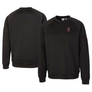 Unisex Cutter & Buck Black Indianapolis Indians Clique Lift Eco Performance Sweatshirt