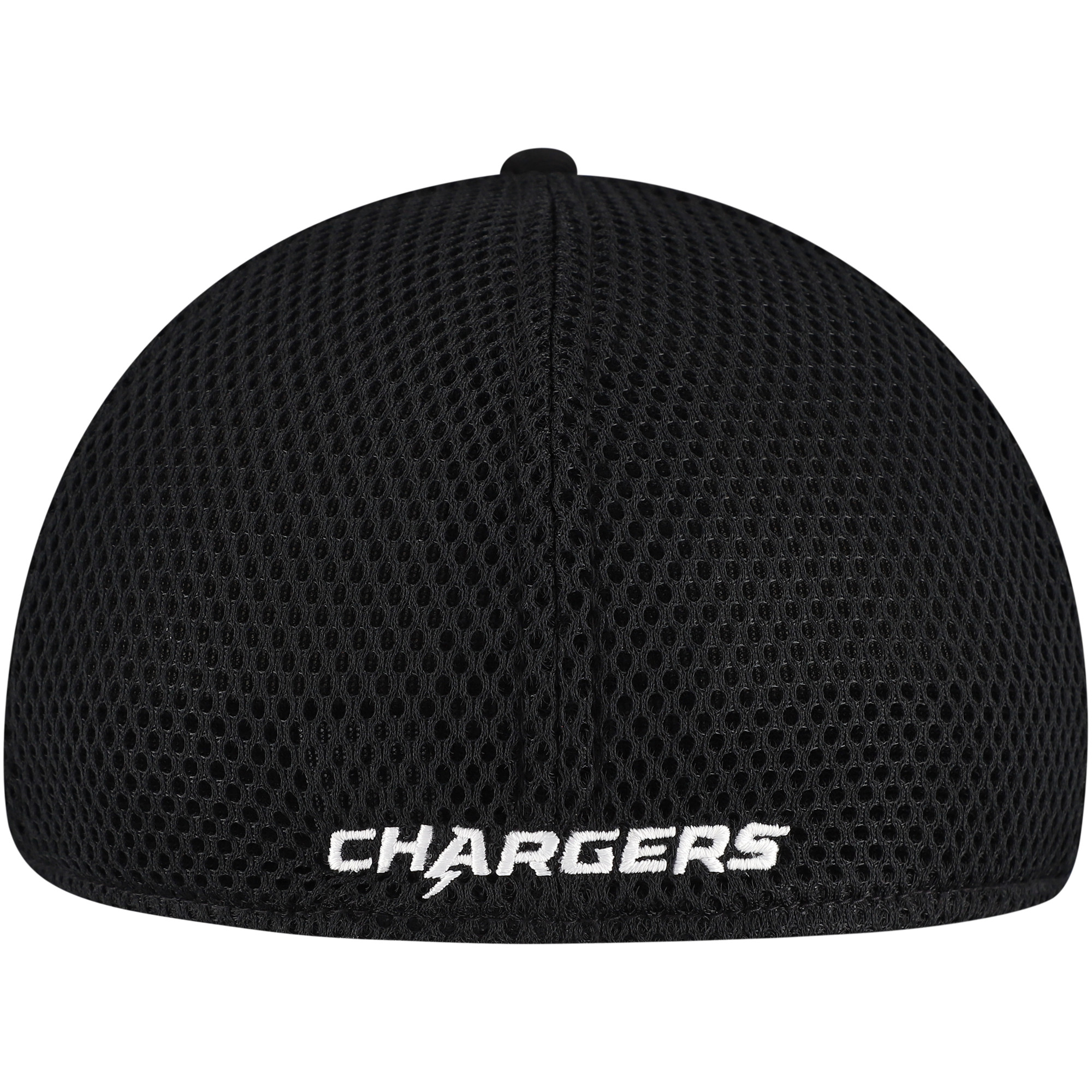 Men's New Era Black Los Angeles Chargers Main Neo 39THIRTY Flex Hat - Image 9