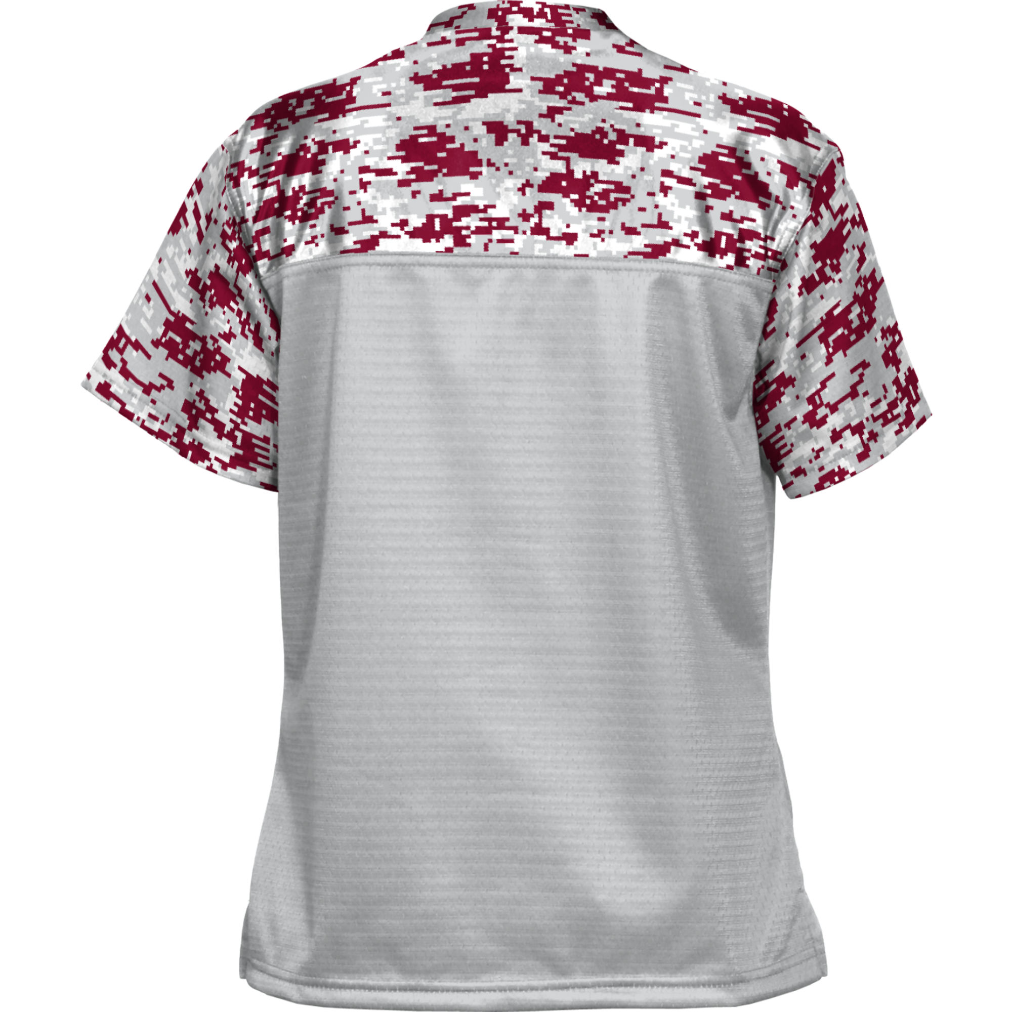 Women's ProSphere Gray Hampden-Sydney College Tigers Camo Football Jersey - Image 7