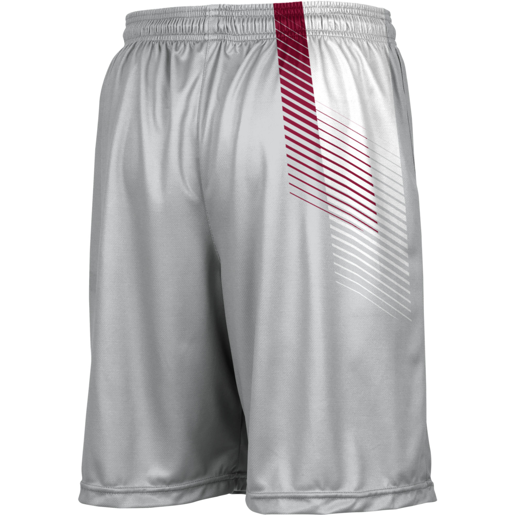 Men's ProSphere Gray Hampden-Sydney College Tigers Hustle Pocketed Shorts - Image 7