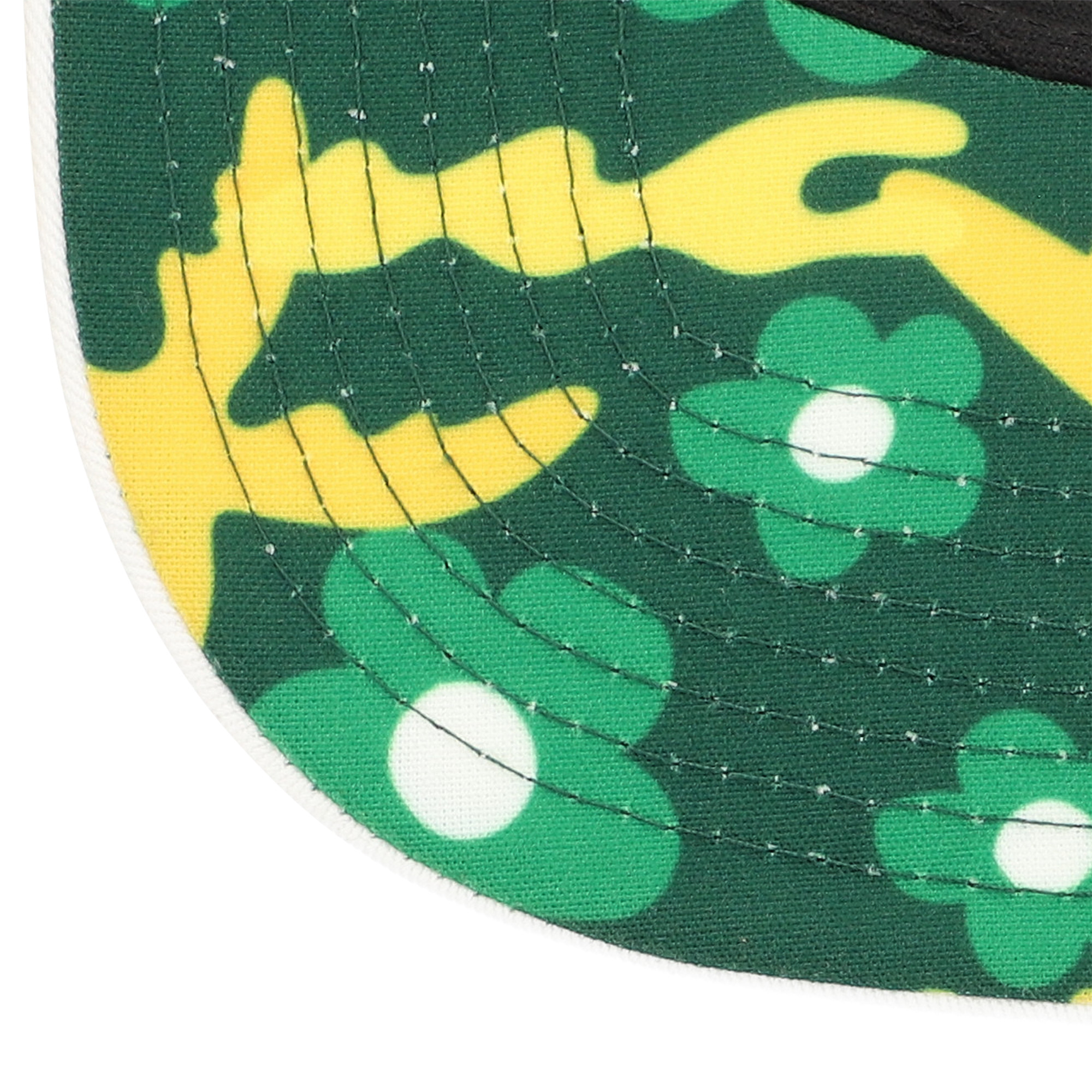 Men's New Era White Oakland Athletics Paradise Golfer Adjustable Hat - Image 9