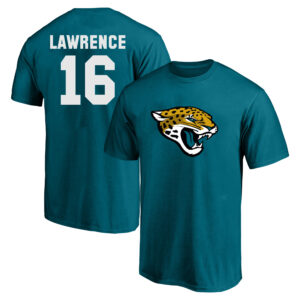 Men's Fanatics Trevor Lawrence Teal Jacksonville Jaguars Big & Tall Player Name & Number T-Shirt