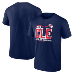 Men's  Navy Cleveland Guardians The 216 T-Shirt