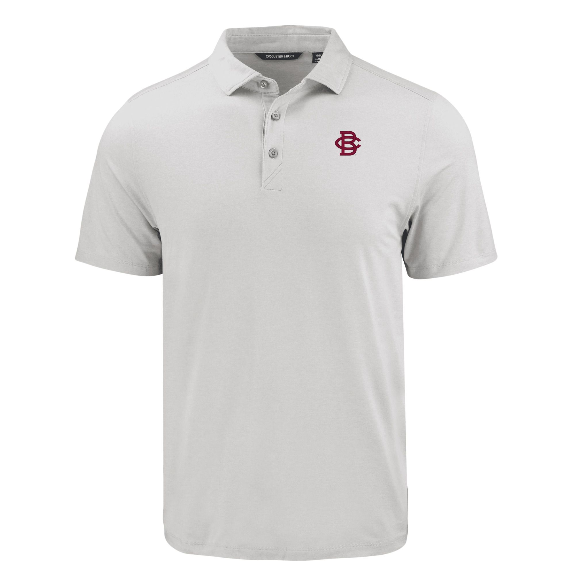 Men's Cutter & Buck Gray Boston College Eagles Coastline Epic Comfort Eco Recycled Polo - Image 3