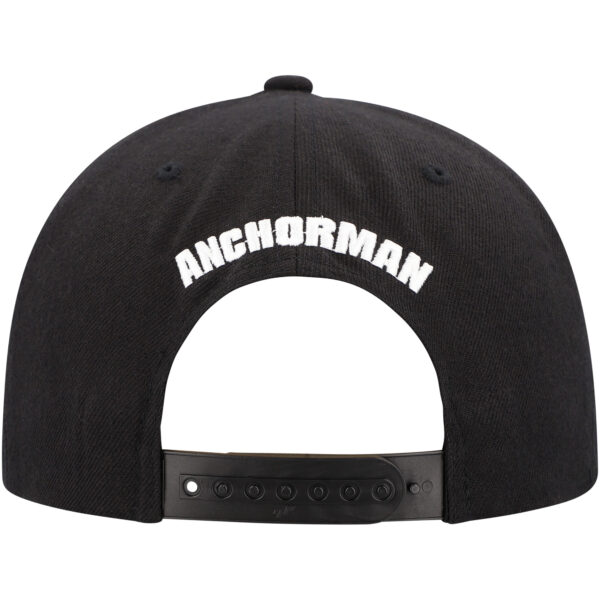 Unisex Contenders Clothing Black Anchorman Sex Panther Cologne Snapback Hat - Image 10