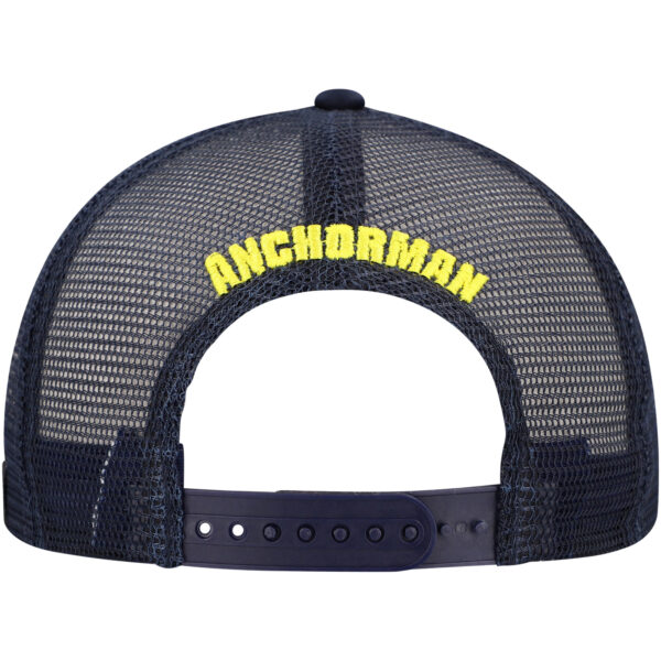 Unisex Contenders Clothing Navy Anchorman San Diegan Trucker Adjustable Hat - Image 9