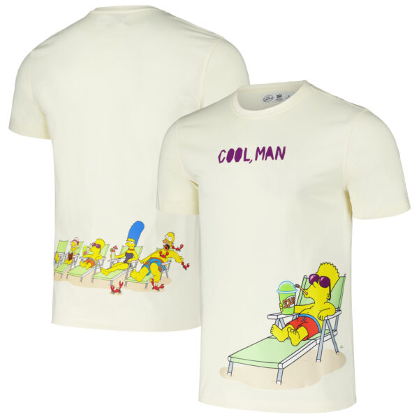Men's Freeze Max  Cream The Simpsons Cool Man T-Shirt