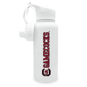South Carolina Gamecocks 34oz. Stainless Bottle with 2 Lids