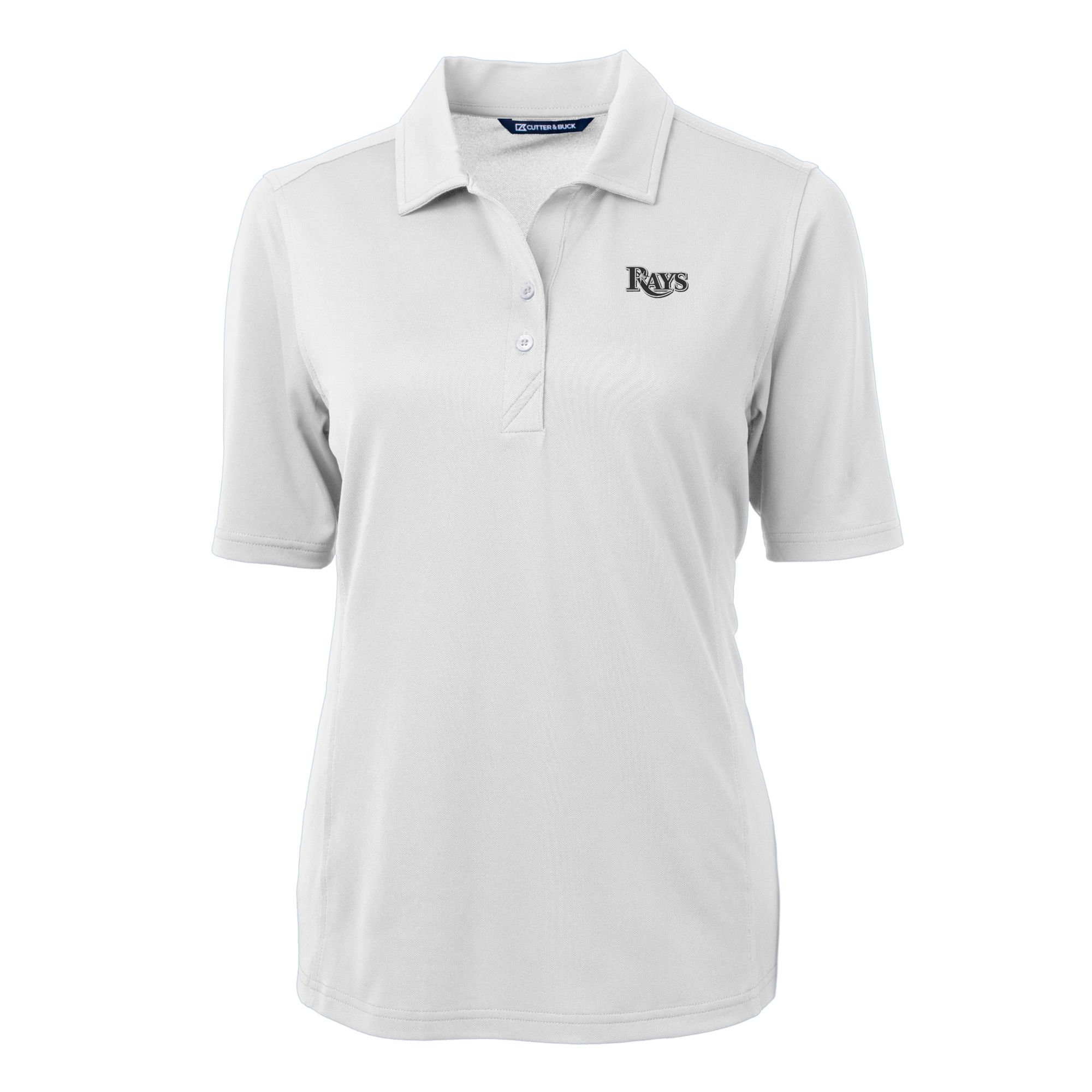Men's Antigua Heather Aqua San Jose Earthquakes White Logo Par 3 Polo - Image 3