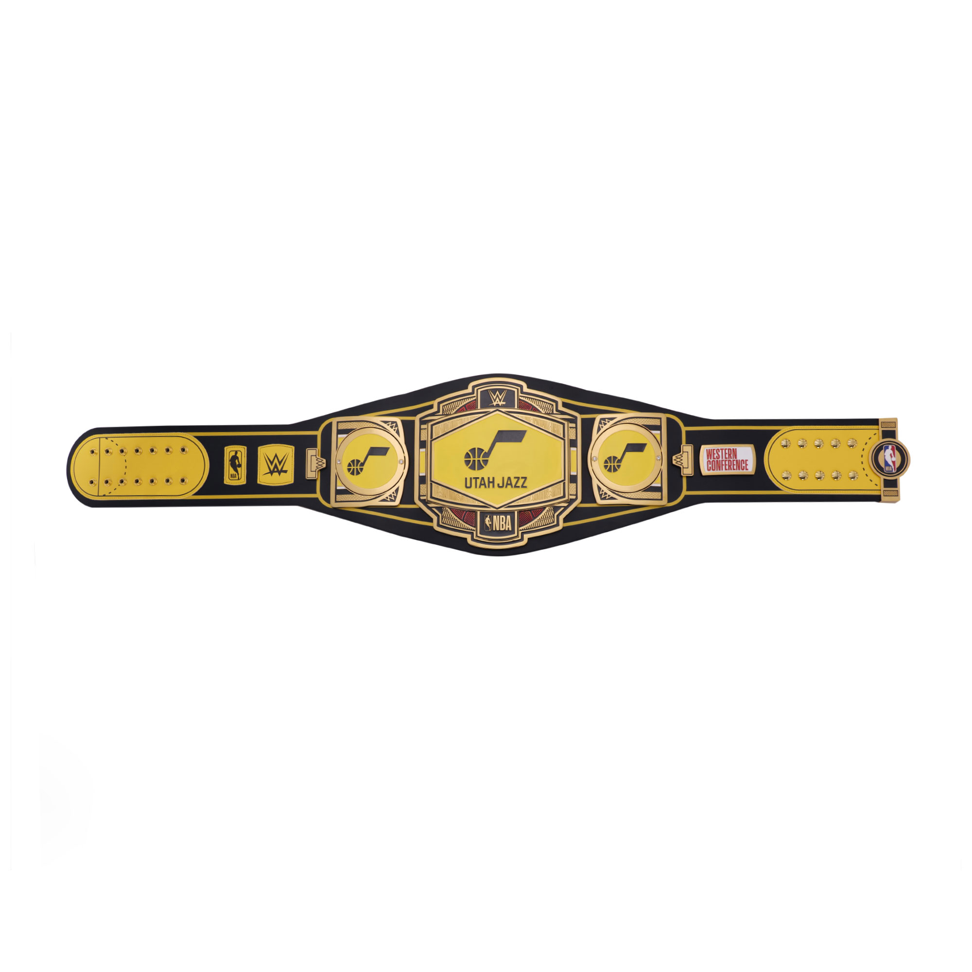 Utah Jazz WWE Legacy Title Belt - Image 6