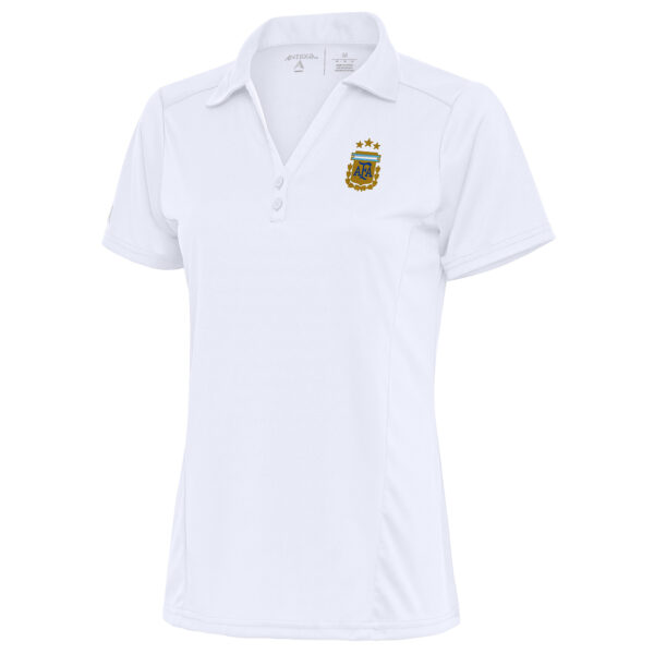 Women's Antigua White Argentina National Team Tribute Polo