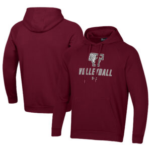 Men's Under Armour Maroon Fordham Rams Rival Fleece Pullover Hoodie