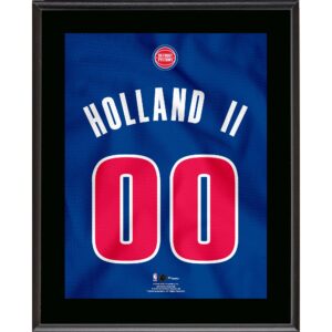 Ron Holland II Detroit Pistons 10.5" x 13" Jersey Number Sublimated Player Plaque