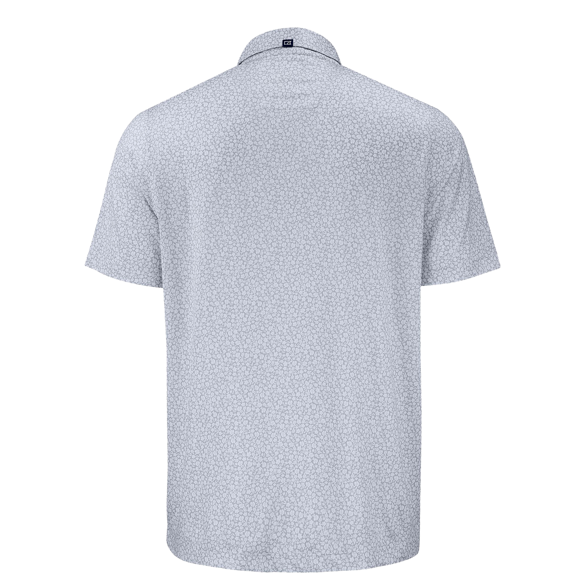 Men's Cutter & Buck Gray Colorado Rockies Pike Eco Flora Print Recycled Polo - Image 8
