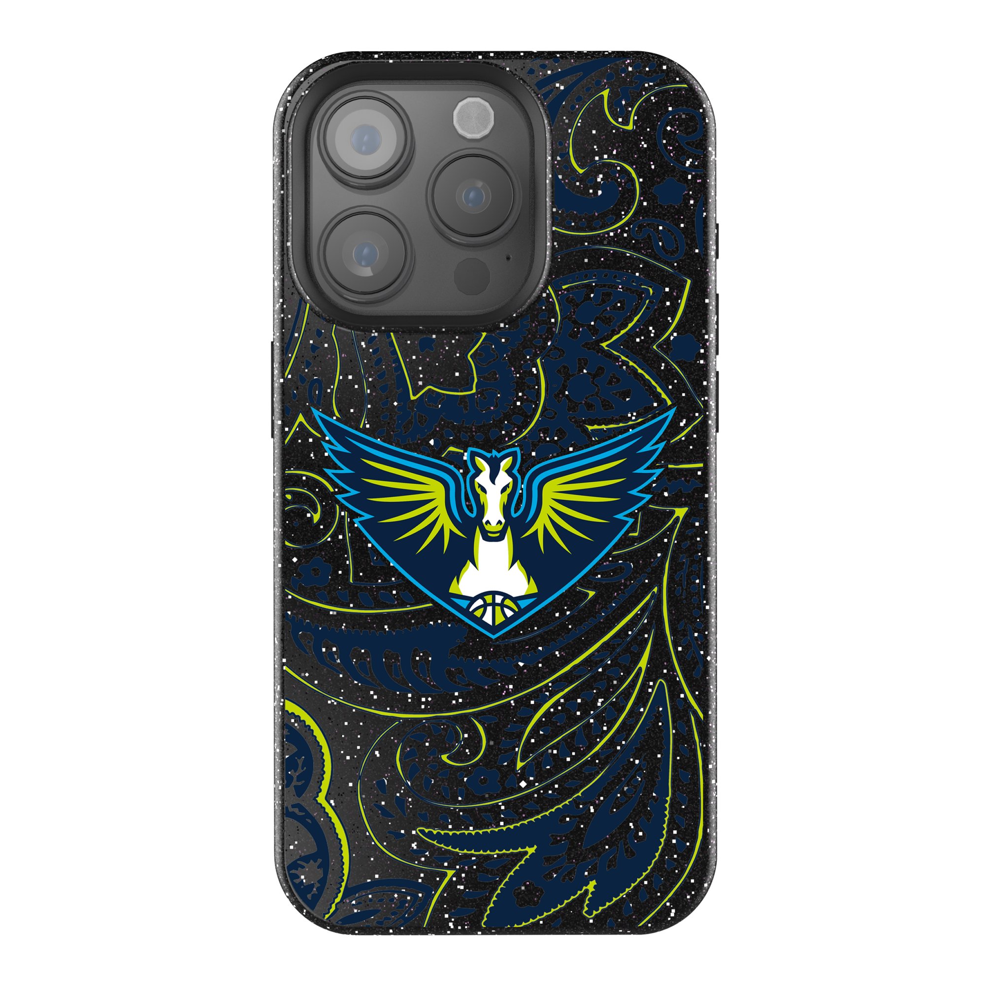 Keyscaper Dallas Wings Paisley Bling iPhone Case
