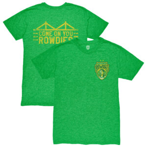 Men's 1863FC Green Tampa Bay Rowdies Slogan Vintage Tri-Blend T-Shirt