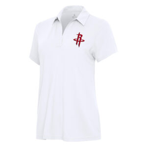 Women's Antigua White Houston Rockets Era Polo