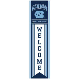 North Carolina Tar Heels 47" Alumni Porch Leaner Welcome Wall Sign