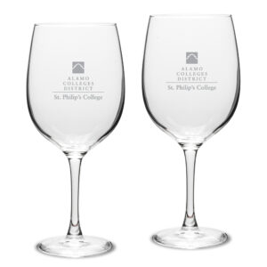 SPC Tigers 19oz. Two-Piece Traditional Red Wine Glass Set