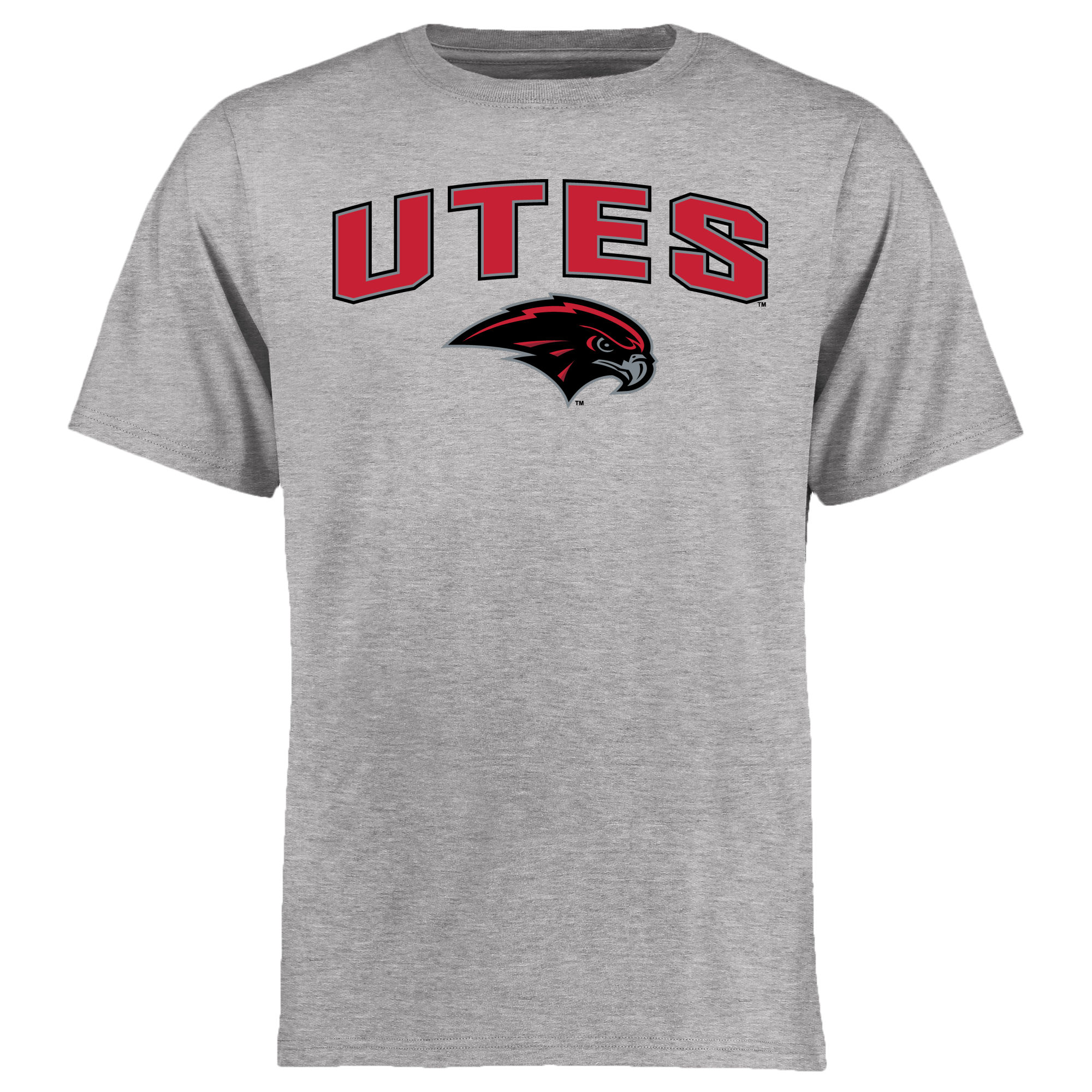 Men's Ash Utah Utes Proud Mascot T-Shirt - Image 2