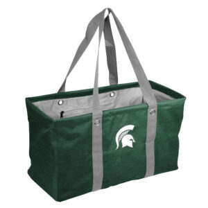 Michigan State Spartans Crosshatch Picnic Caddy Tote Bag