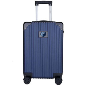 MOJO Navy Memphis Grizzlies Premium 21'' Carry-On Hardcase Luggage
