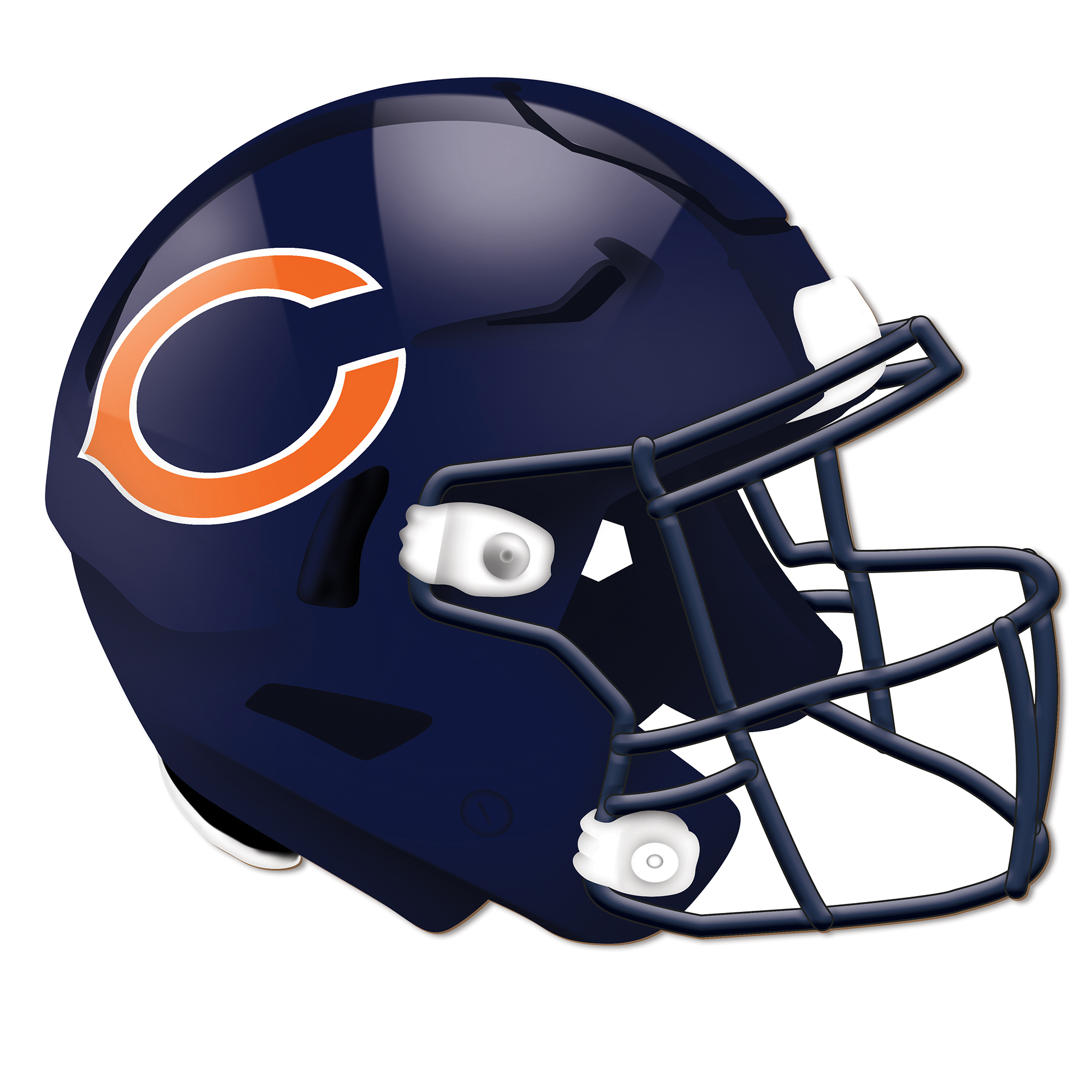 Chicago Bears 24'' Authentic Helmet Cutout