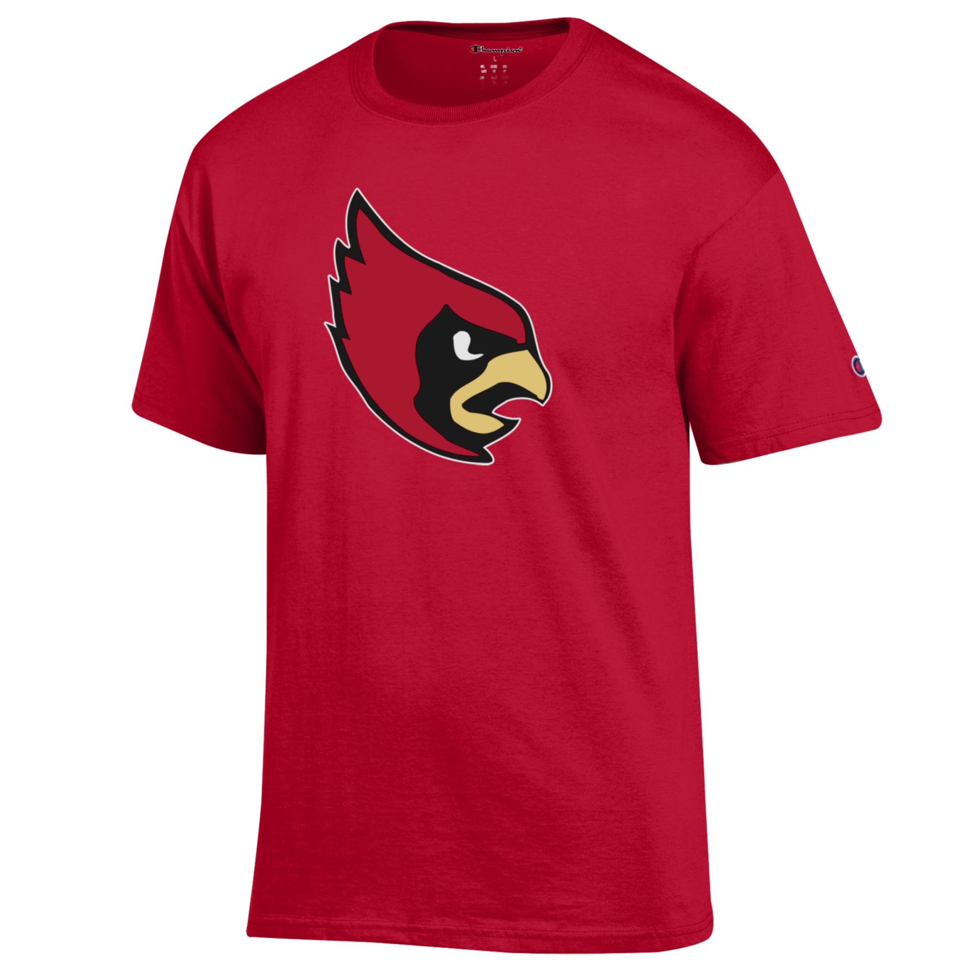 Men's Champion Cardinal Catholic University Cardinals Primary Jersey T-Shirt - Image 3