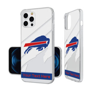 Buffalo Bills Personalized Tilt Design iPhone Clear Case