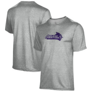 Men's Gray Abilene Christian University Wildcats Track & Field Name Drop T-Shirt