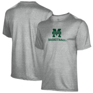 Men's Gray Manhattan Jaspers Basketball Name Drop T-Shirt
