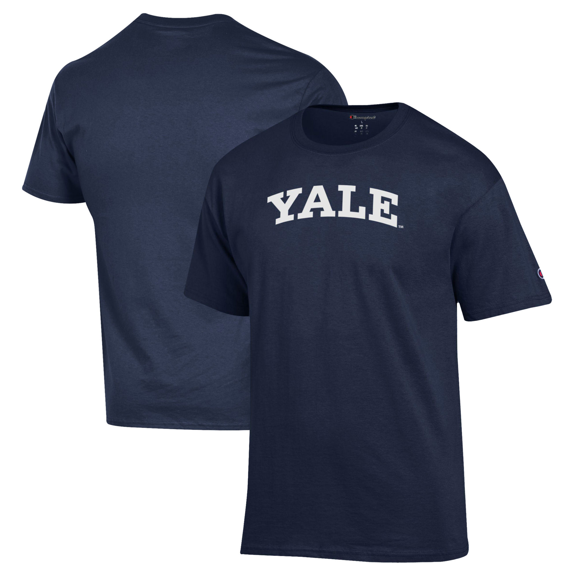 Men's Champion Navy Yale Bulldogs Jersey T-Shirt