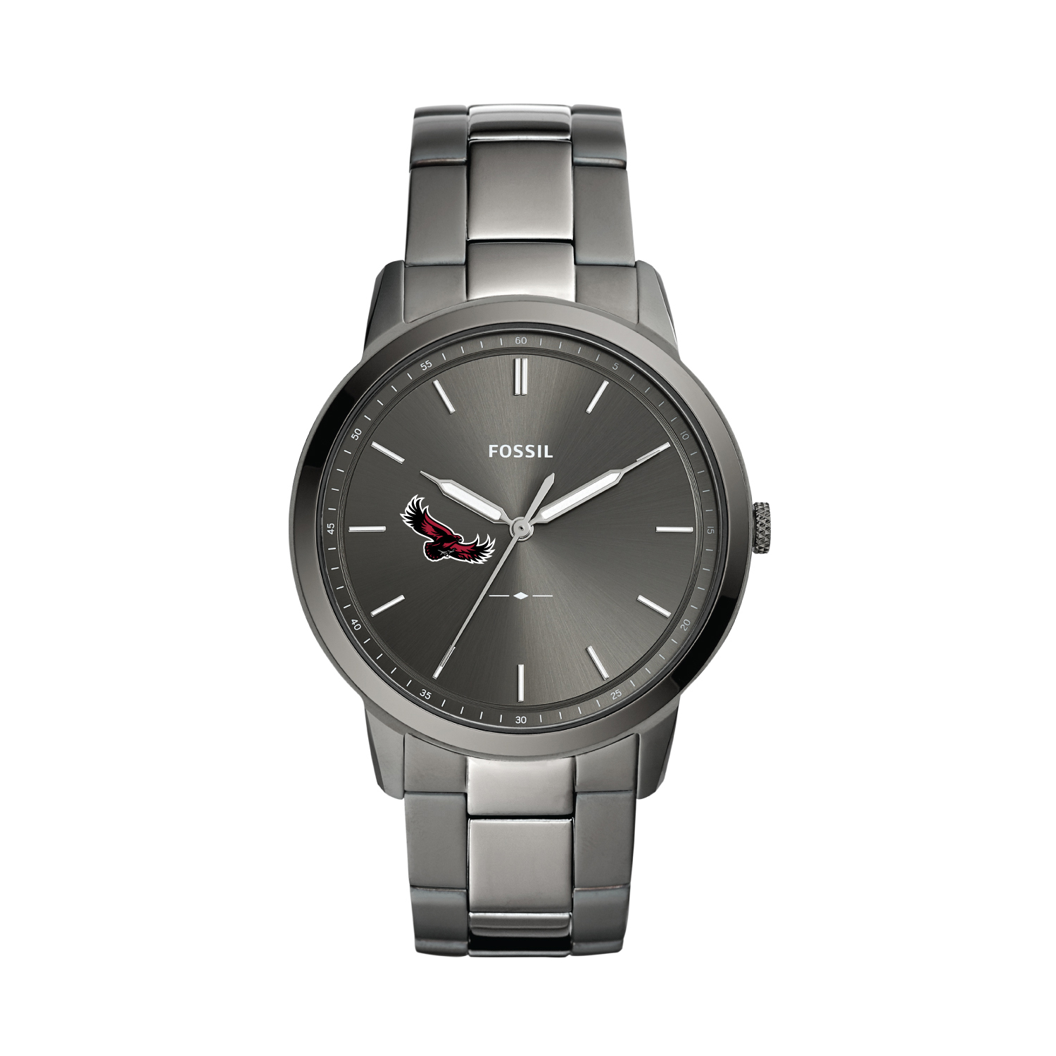 Fossil Saint Joseph's Hawks The Minimalist Three-Hand Smoke Watch
